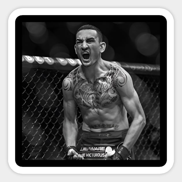 Max 'Blessed' Holloway - UFC Champion Sticker by Fit-Flex